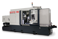 eight-spindle machine center, drilling and tapping to milling, spline gears, broaching and hobbing